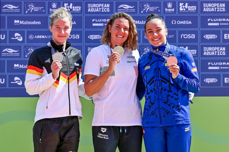 podio 25km femminile