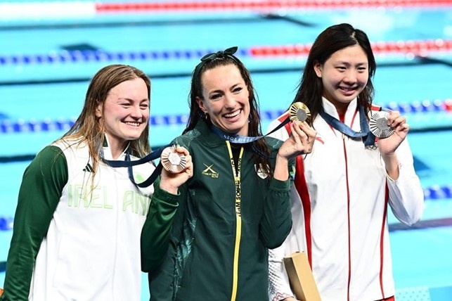 podio 100 rana femminile podio 100 rana femminile