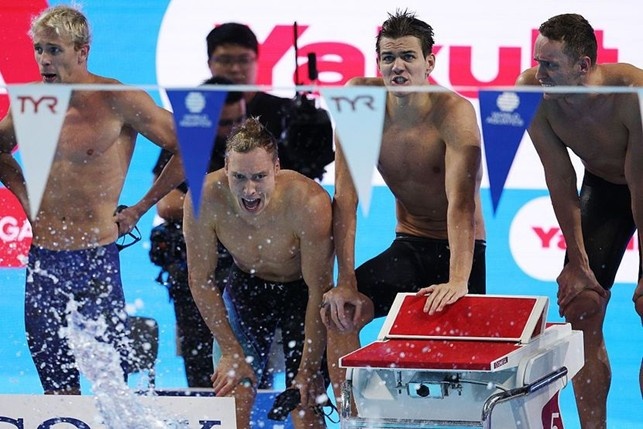 staffetta 4x100 mista maschile - russia staffetta 4x100 mista maschile - russia