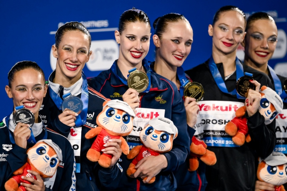 podio duo libero femminile