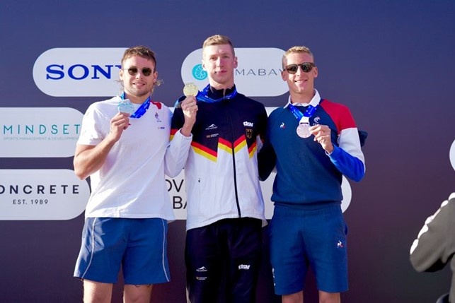 podio 10 km maschile podio 10 km maschile