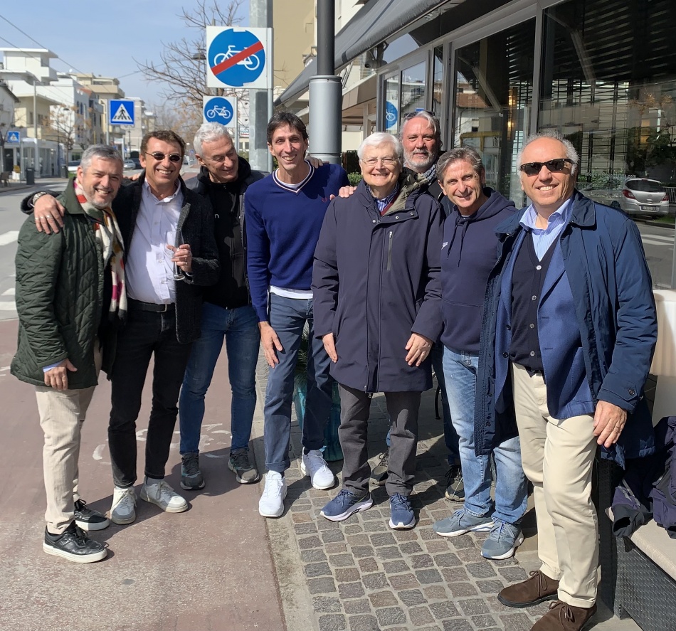 nazionale anni 70 con Saini nazionale anni 70 con Saini