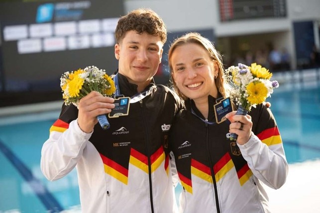 Luis Avila e Lena Hentschel Luis Avila e Lena Hentschel