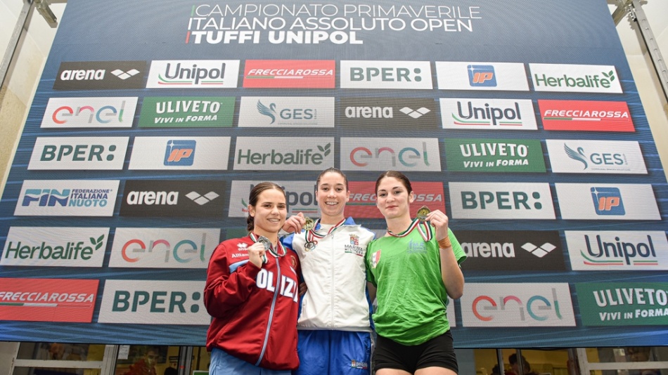 podio piattaforma femminile