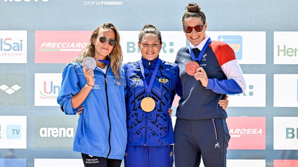 podio 10 km femminile