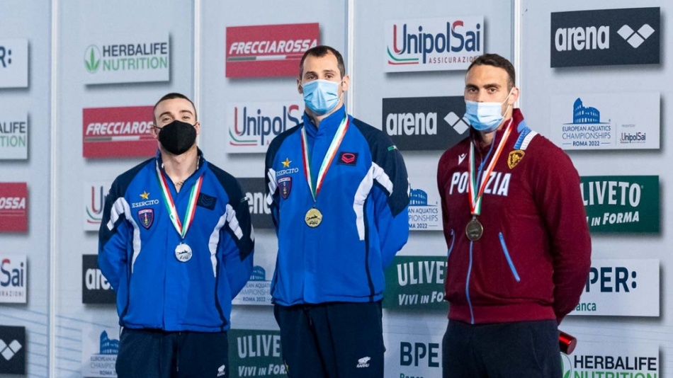 podio 100 farfalla podio 100 farfalla