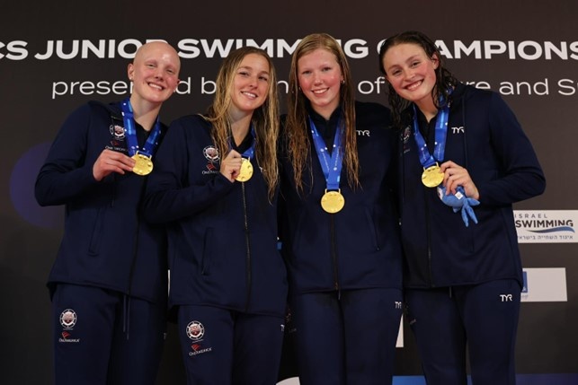 4x200 sl femminile - team usa 4x200 sl femminile - team usa