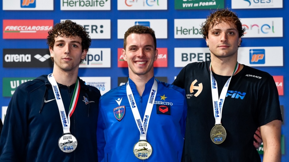 podio 400 misti maschile